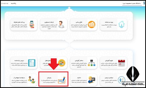 سایت دانشگاه حضرت معصومه hmu.ac.ir